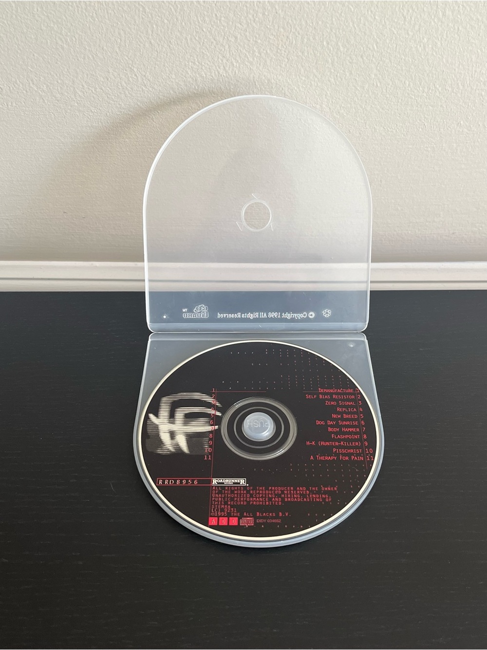 Fear Factory Demanufacture CD 1995 Roadrunner RR 8956-2 First US Pressing
